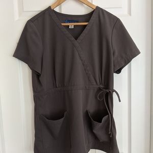 Koi Sapphire Scrub Top